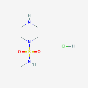 N-methylpiperazine-1-sulfonamide hydrochloride