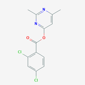2,6-Dimethyl-4-pyrimidinyl 2,4-dichlorobenzenecarboxylate