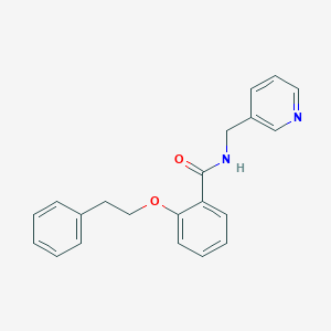 2-(2-phenylethoxy)-N-(3-pyridinylmethyl)benzamide