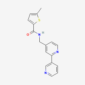 N-([2,3'-bipyridin]-4-ylmethyl)-5-methylthiophene-2-carboxamide