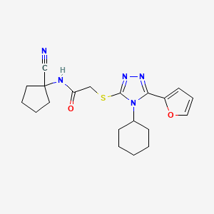 molecular formula C20H25N5O2S B2500046 AKOS007941520 CAS No. 924191-08-2