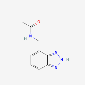 N-(2H-Benzotriazol-4-ylmethyl)prop-2-enamide