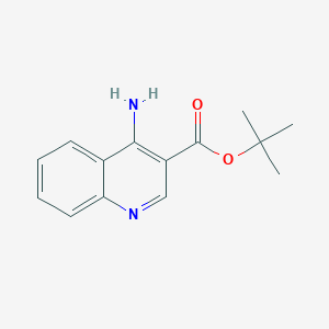 Tert-butyl 4-aminoquinoline-3-carboxylate