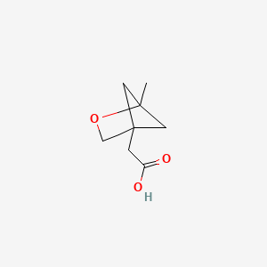 2-(1-Methyl-2-oxabicyclo[2.1.1]hexan-4-yl)acetic acid