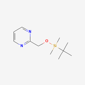 2-(((tert-Butyldimethylsilyl)oxy)methyl)pyrimidine