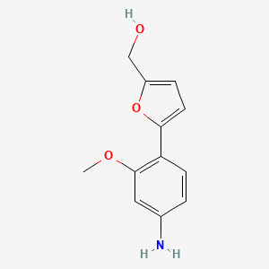 [5-(4-Amino-2-methoxy-phenyl)-furan-2-yl]-methanol