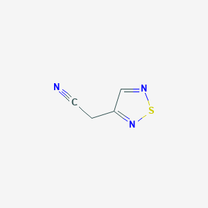2-(1,2,5-Thiadiazol-3-yl)acetonitrile