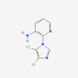 2-(4,5-dichloro-1H-imidazol-1-yl)pyridin-3-amine