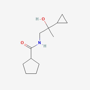 N-(2-cyclopropyl-2-hydroxypropyl)cyclopentanecarboxamide