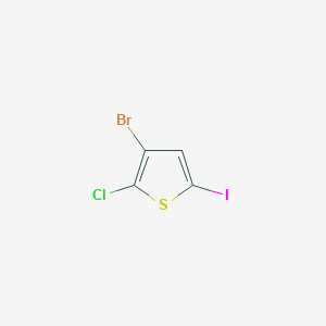 3-Bromo-2-chloro-5-iodothiophene