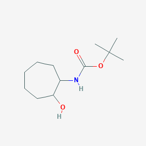 tert-butyl N-(2-hydroxycycloheptyl)carbamate