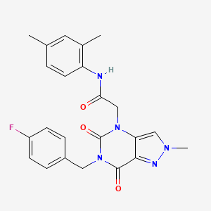 N-(3-morpholin-4-ylpropyl)-2-(4-oxothieno[3,2-c]pyridin-5(4H)-yl)acetamide