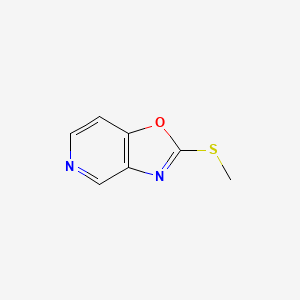 2-(Methylsulfanyl)-[1,3]oxazolo[4,5-c]pyridine