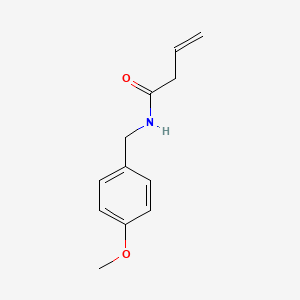 N-[(4-Methoxyphenyl)methyl]but-3-enamide