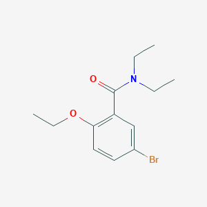 molecular formula C13H18BrNO2 B250037 5-bromo-2-ethoxy-N,N-diethylbenzamide 