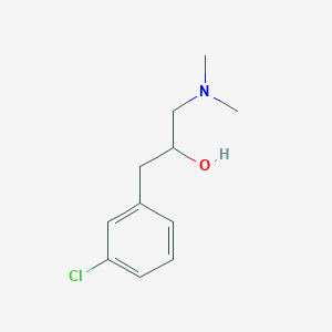 molecular formula C11H16ClNO B2500375 1-(3-Chlorophenyl)-3-(dimethylamino)propan-2-ol CAS No. 1517928-06-1