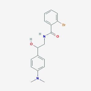 2-bromo-N-(2-(4-(dimethylamino)phenyl)-2-hydroxyethyl)benzamide