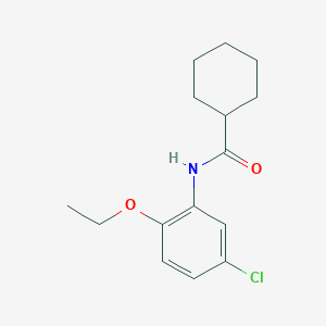 N-(5-chloro-2-ethoxyphenyl)cyclohexanecarboxamide