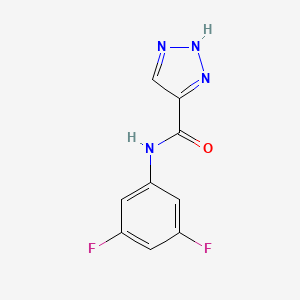 N-(3,5-difluorophenyl)-1H-1,2,3-triazole-5-carboxamide