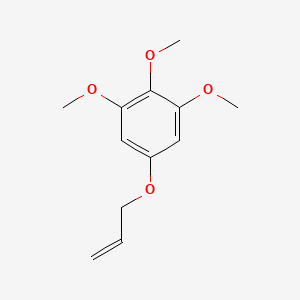 molecular formula C12H16O4 B2500483 5-(烯丙氧基)-1,2,3-三甲氧基苯 CAS No. 150571-99-6