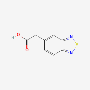 2,1,3-Benzothiadiazol-5-ylacetic acid