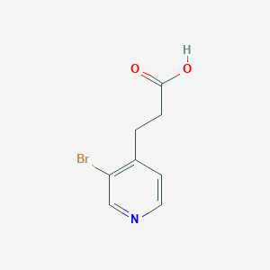 3-(3-Bromopyridin-4-yl)propanoic acid