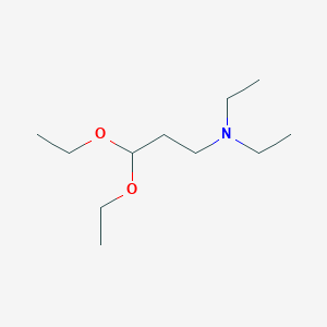 molecular formula C11H25NO2 B2500711 (3,3-Diethoxypropyl)diethylamine CAS No. 3616-60-2