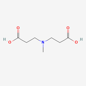 N-(2-carboxyethyl)-N-methyl-beta-alanine