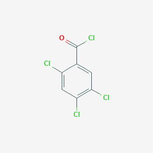 molecular formula C7H2Cl4O B2500740 2,4,5-trichlorobenzoyl Chloride CAS No. 42221-49-8