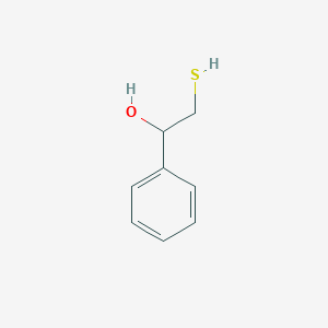 molecular formula C8H10OS B2500754 1-Phenyl-2-sulfanylethan-1-ol CAS No. 28713-50-0