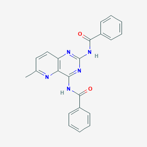 B025008 N-[2-(Benzoylamino)-6-methylpyrido[3,2-d]pyrimidin-4-yl]benzamide CAS No. 100768-45-4