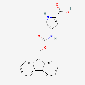 4-(9H-Fluorene-9-ylmethoxycarbonylamino)-1H-pyrrole-2-carboxylic acid
