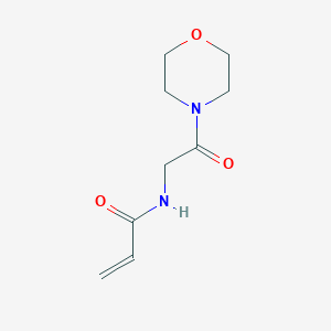 N-[2-(morpholin-4-yl)-2-oxoethyl]prop-2-enamide