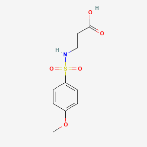 3-(4-Methoxy-benzenesulfonylamino)-propionic acid