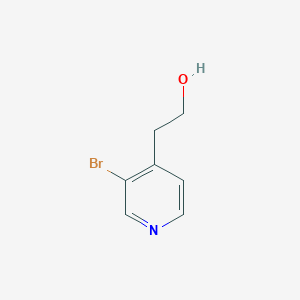molecular formula C7H8BrNO B2501044 2-(3-Bromopyridin-4-YL)ethanol CAS No. 229184-00-3