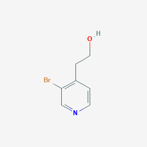 molecular formula C7H8BrNO B2501044 2-(3-溴吡啶-4-基)乙醇 CAS No. 229184-00-3