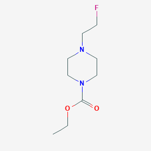 molecular formula C9H17FN2O2 B2501065 Ethyl 4-(2-fluoroethyl)piperazine-1-carboxylate CAS No. 2029586-07-8