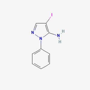 4-iodo-1-phenyl-1H-pyrazol-5-amine