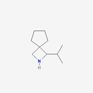 molecular formula C10H19N B2501237 1-(Propan-2-yl)-2-azaspiro[3.4]octane CAS No. 1849293-67-9