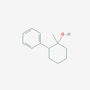 molecular formula C13H18O B2501373 1-Methyl-2-phenylcyclohexanol CAS No. 94734-14-2