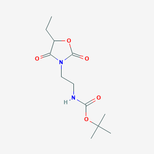 tert-Butyl (2-(5-ethyl-2,4-dioxooxazolidin-3-yl)ethyl)carbamate