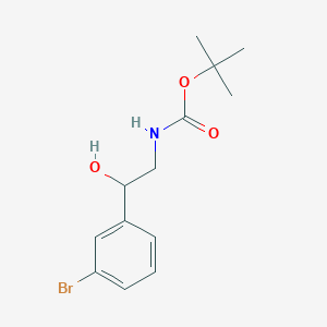 N-Boc-2-(3-bromophenyl)-2-hydroxyethanamine