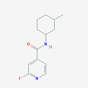 2-fluoro-N-(3-methylcyclohexyl)pyridine-4-carboxamide