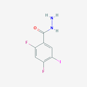 2,4-Difluoro-5-iodobenzhydrazide