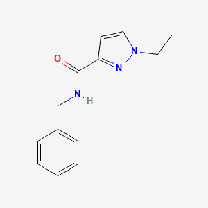 N-benzyl-1-ethyl-1H-pyrazole-3-carboxamide