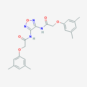 N,N'-1,2,5-oxadiazole-3,4-diylbis[2-(3,5-dimethylphenoxy)acetamide]