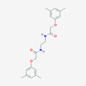 molecular formula C22H28N2O4 B250158 2-(3,5-dimethylphenoxy)-N-(2-{[(3,5-dimethylphenoxy)acetyl]amino}ethyl)acetamide 