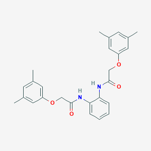 2-(3,5-dimethylphenoxy)-N-(2-{[(3,5-dimethylphenoxy)acetyl]amino}phenyl)acetamide