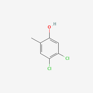 molecular formula C7H6Cl2O B2501603 4,5-二氯-2-甲基苯酚 CAS No. 52780-67-3