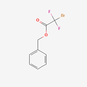 molecular formula C9H7BrF2O2 B2501612 Benzyl 2-bromo-2,2-difluoroacetate CAS No. 155820-63-6